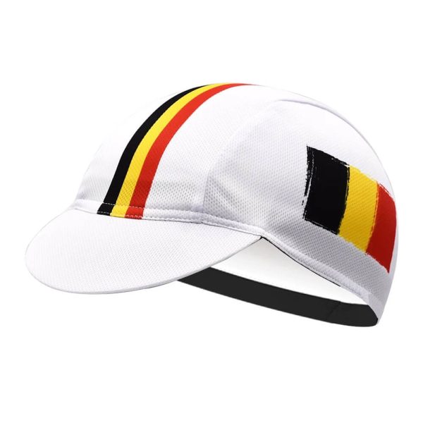 Belgium Cycling Cap White