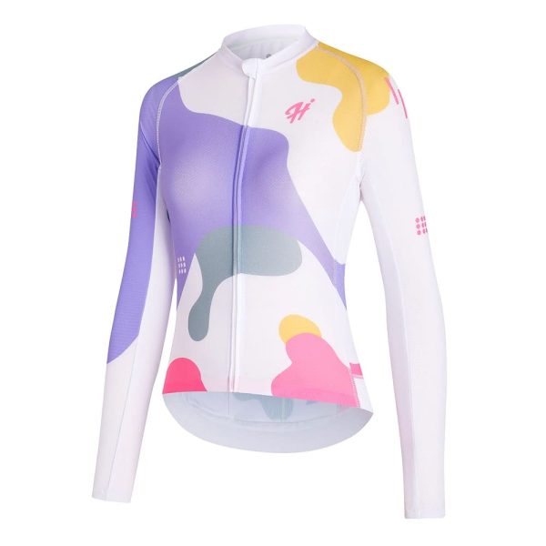 Cosmic Blossom Women Long Sleeve Jersey
