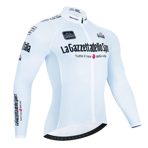 Giro Italia Long Sleeve Jersey White