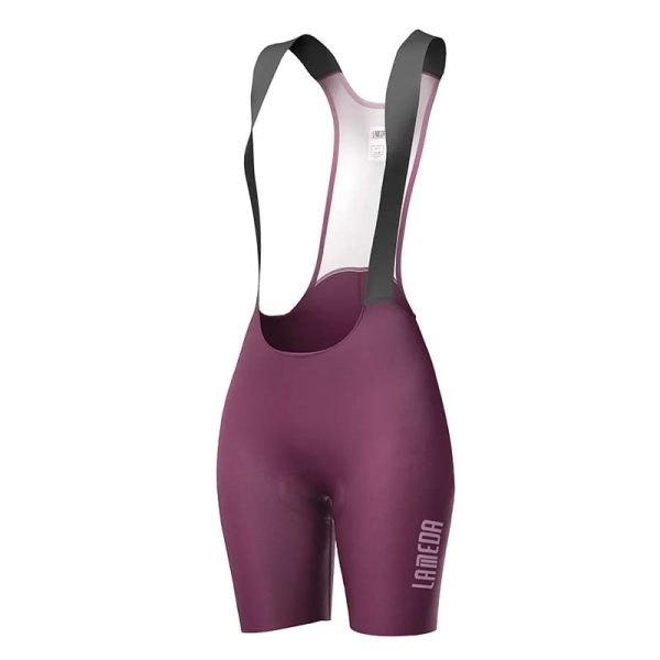 Lameda Women Bib Shorts Mulberry