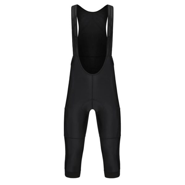 Pro Aero 3/4 Bib Shorts Black