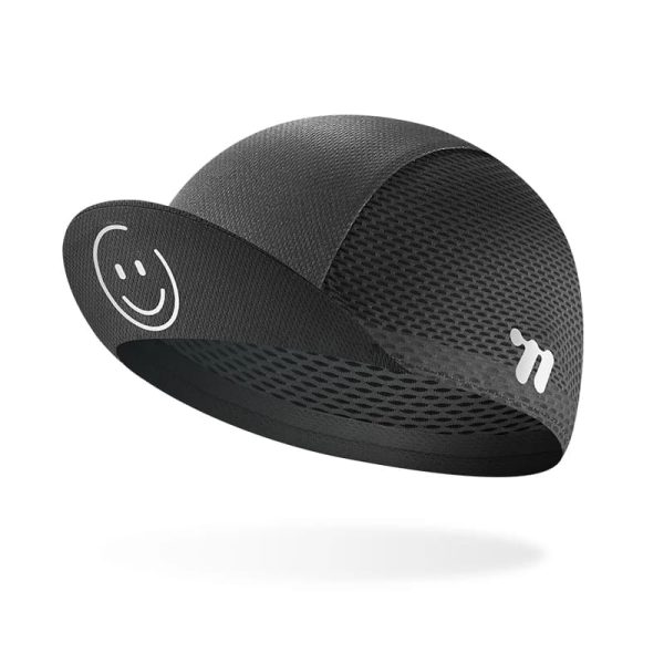Smile Cycling Cap Black