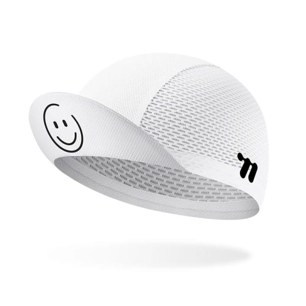 Smile Cycling Cap White
