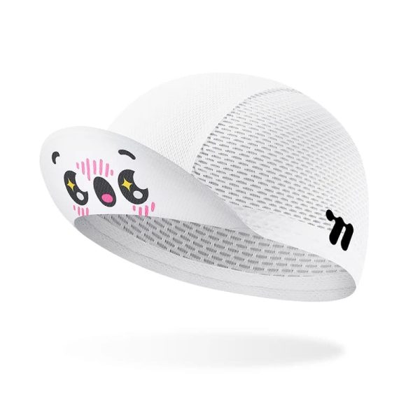 Smile Women Cycling Cap White