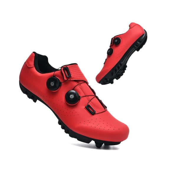 Velocity Pro Cycling Shoes Gravel Red