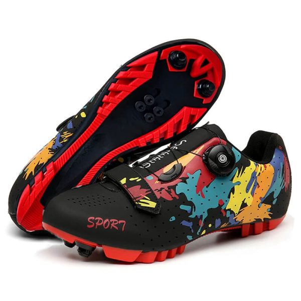 Velocity Pro Cycling Shoes Gravel Splash Black
