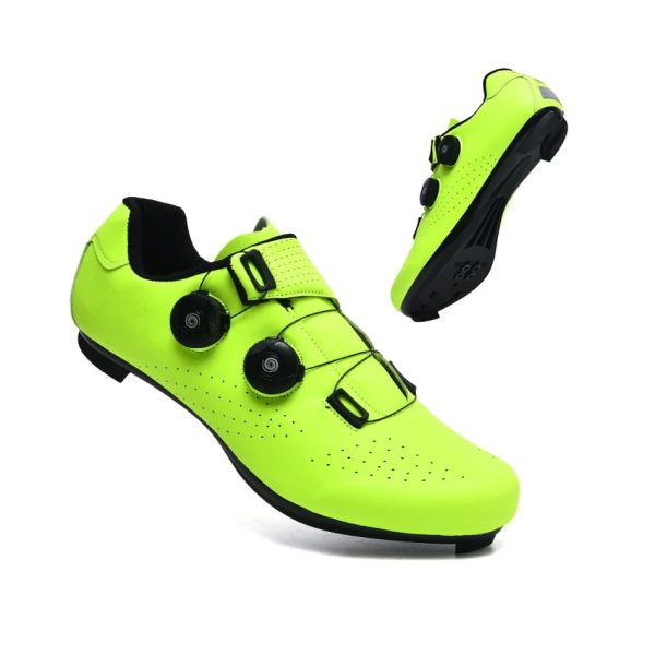 Velocity Pro Cycling Shoes Road Green