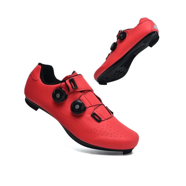 Velocity Pro Cycling Shoes Road Red