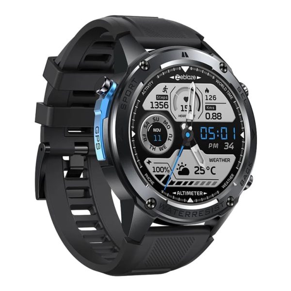 Zeblaze Stratos 2 Ultra GPS Smartwatch Black