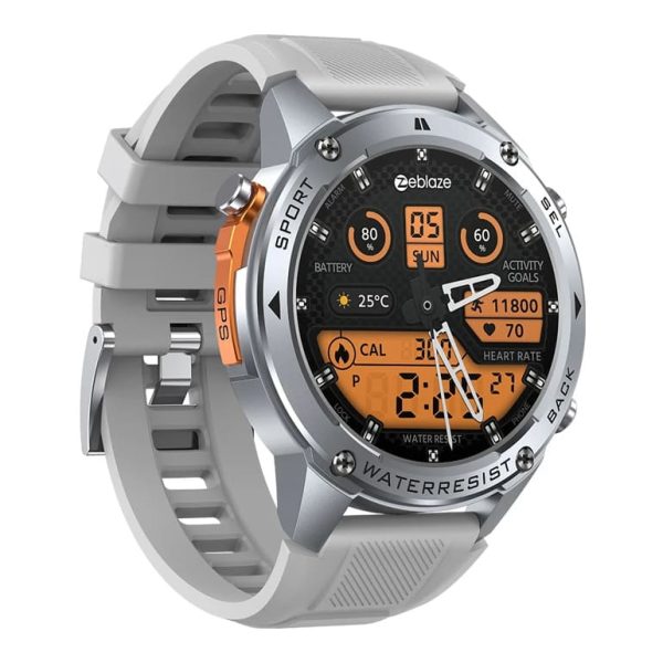 Zeblaze Stratos 2 Ultra GPS Smartwatch Silver
